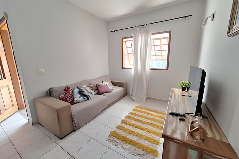 Praia, piscina e churrasco