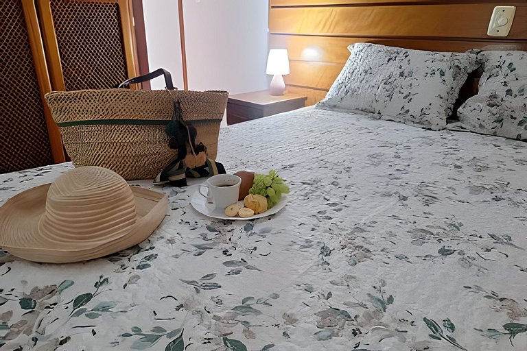 Praia, piscina e churrasco