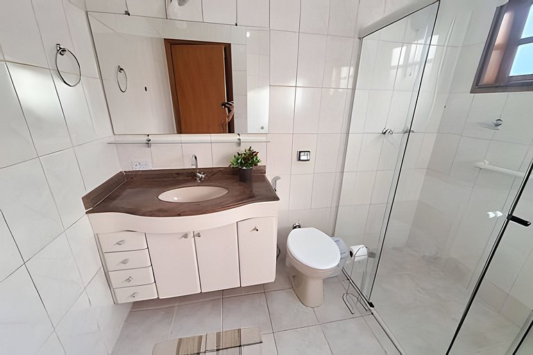 Praia, piscina e churrasco