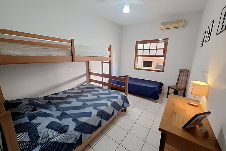 Praia, piscina e churrasco