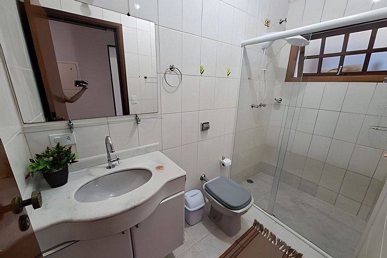 Praia, piscina e churrasco