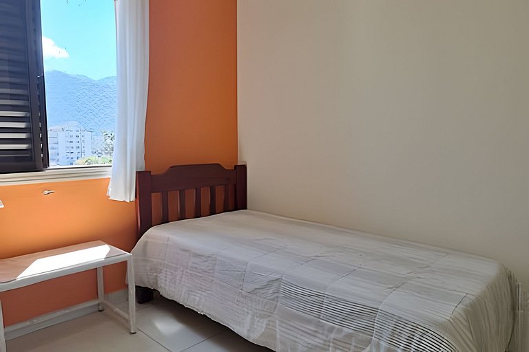 Cobertura com jacuzzi, churrasqueira e vista mar