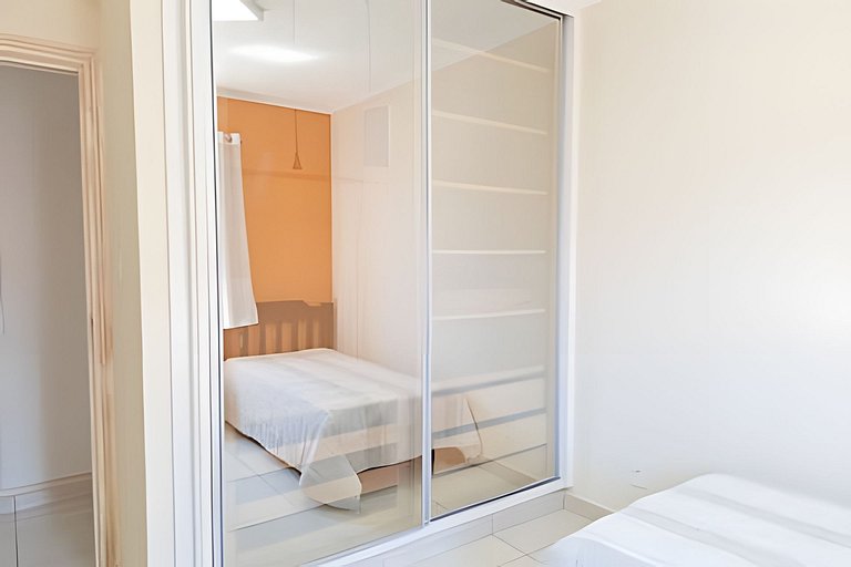 Cobertura com jacuzzi, churrasqueira e vista mar