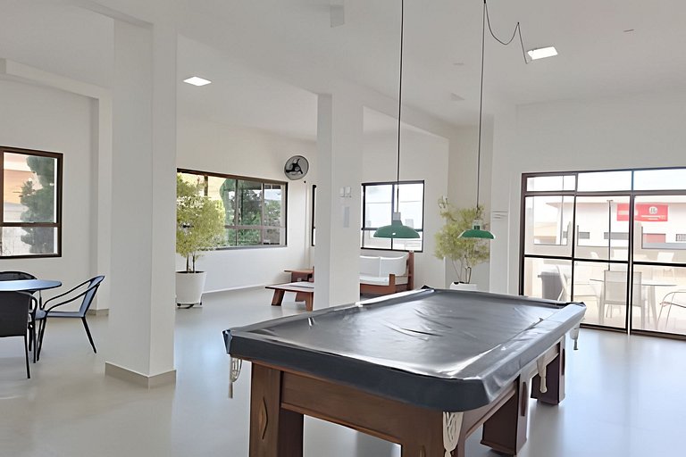 Cobertura com jacuzzi, churrasqueira e vista mar