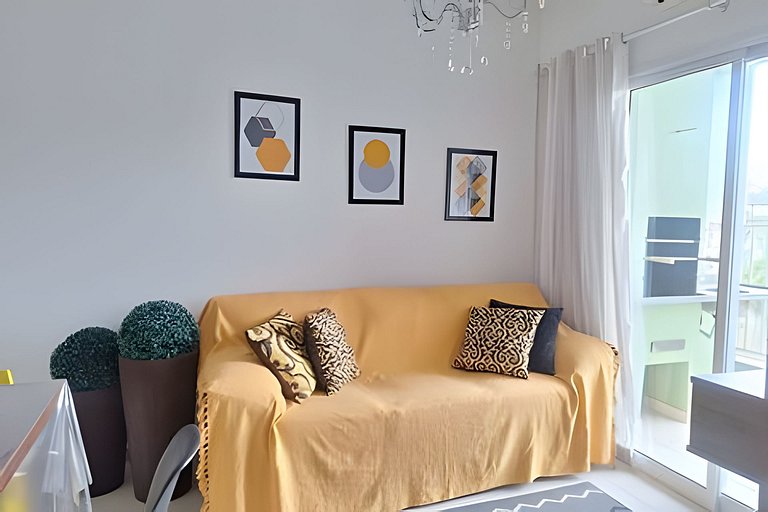 Apartamento com piscina e churrasqueira