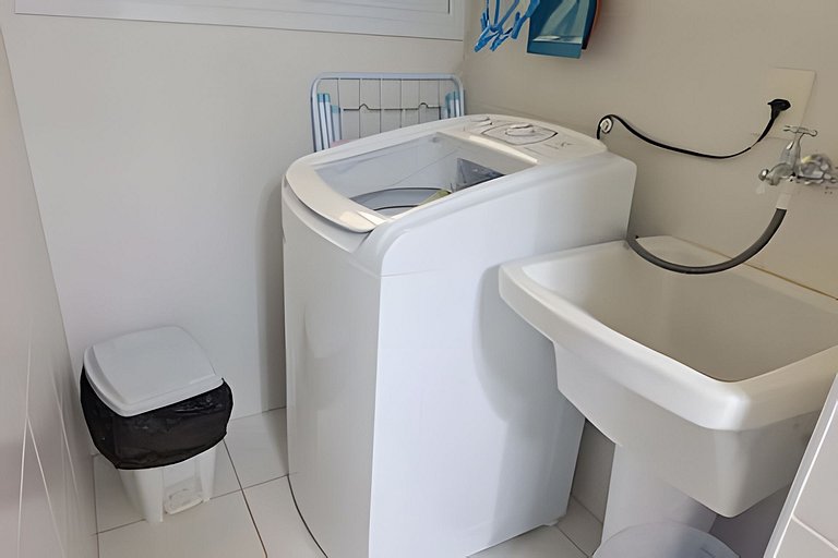 Apartamento com piscina e churrasqueira