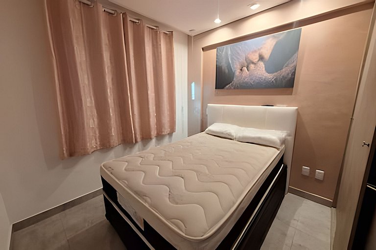 Apto charmoso em cond Clube na Martim de Sá