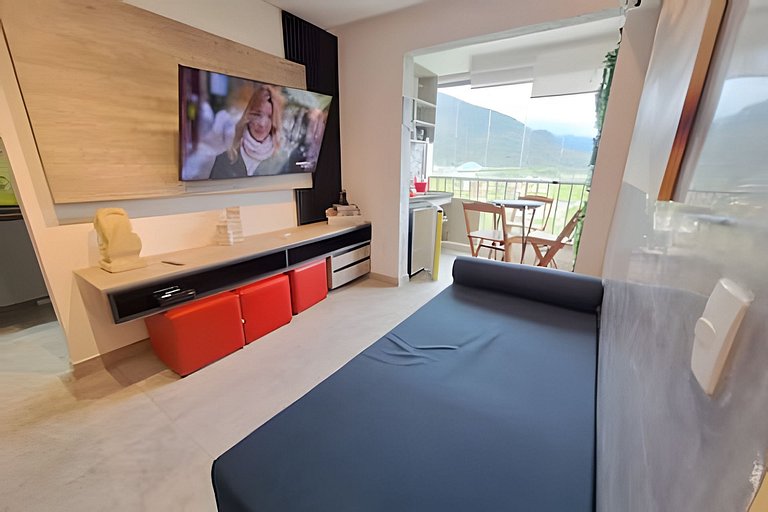 Apto charmoso em cond Clube na Martim de Sá