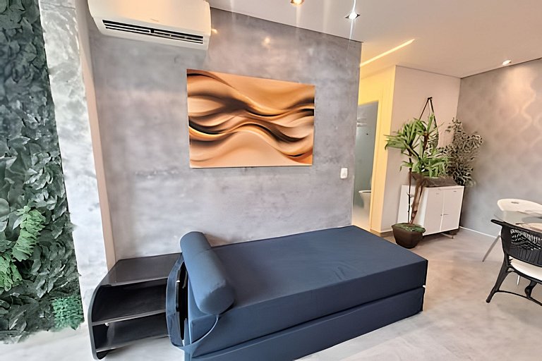 Apto charmoso em cond Clube na Martim de Sá